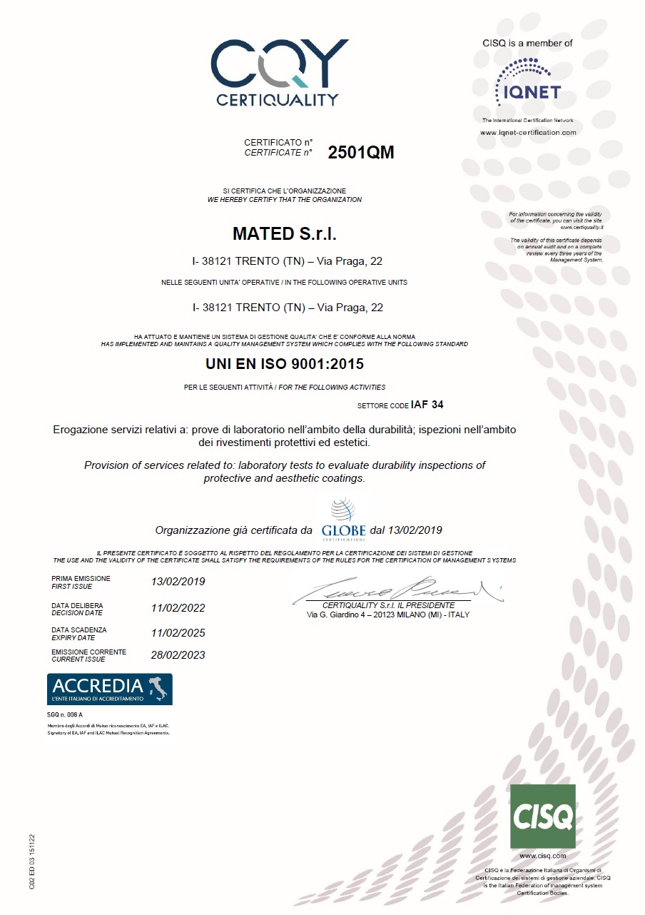 Icona certificato